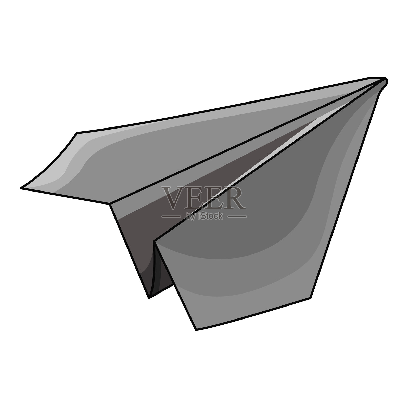 纸飞机插画图片素材