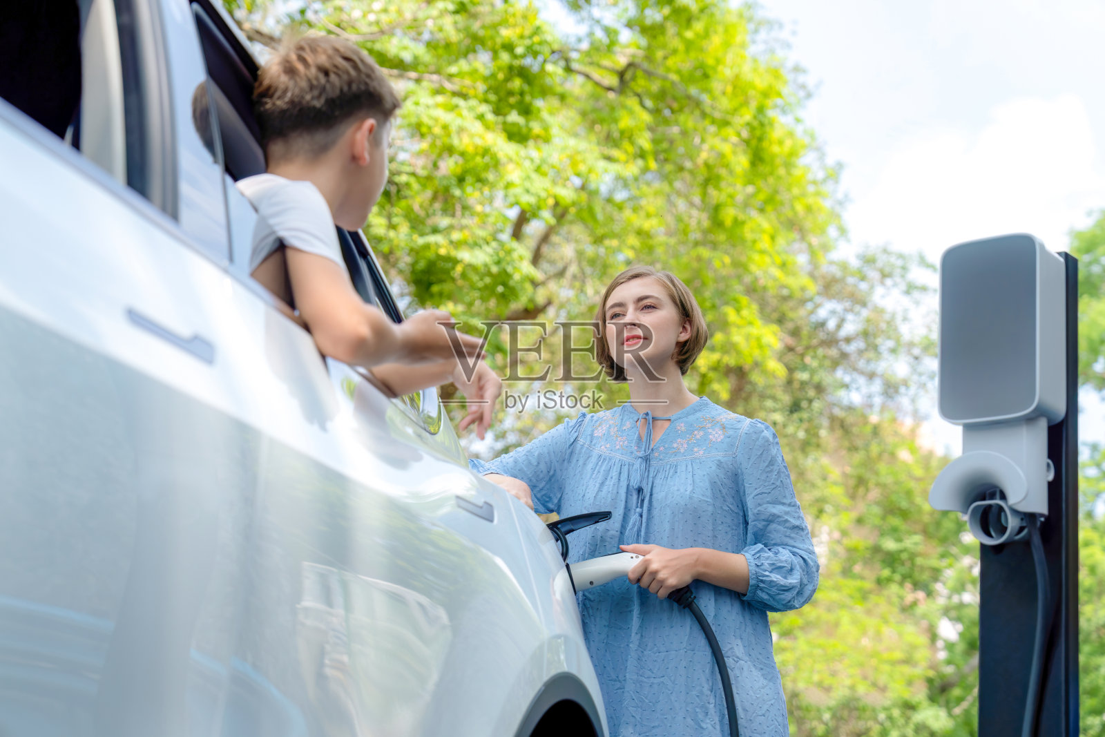 假期旅行的环保交通概念。永恒的照片摄影图片