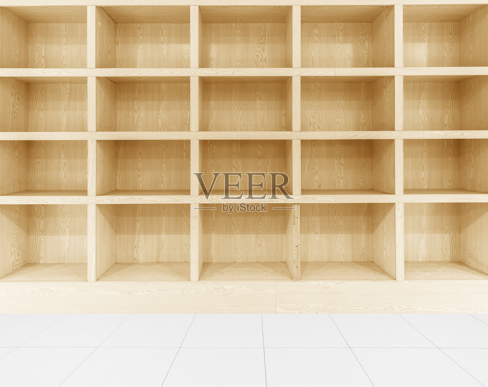 空的木制书架背景照片摄影图片