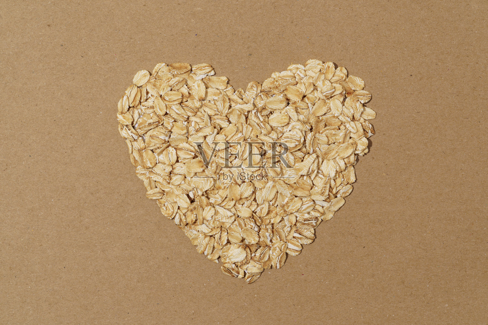 心形燕麦特写照片摄影图片