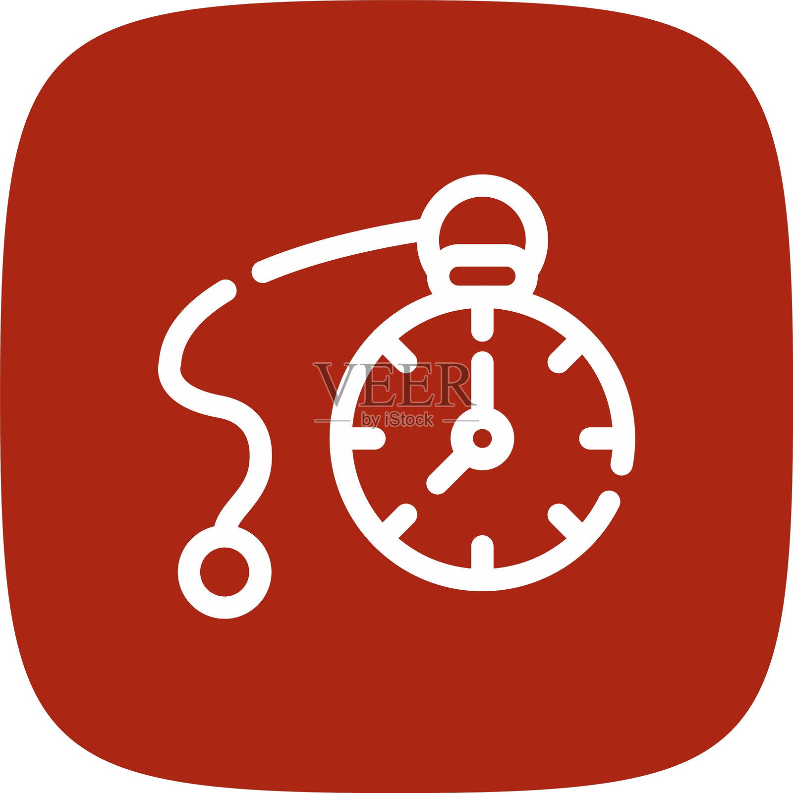 怀表图标插画图片素材