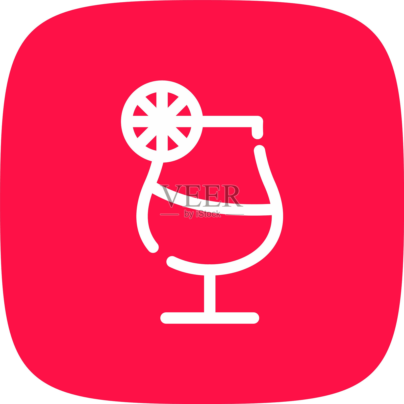 马提尼图标插画图片素材