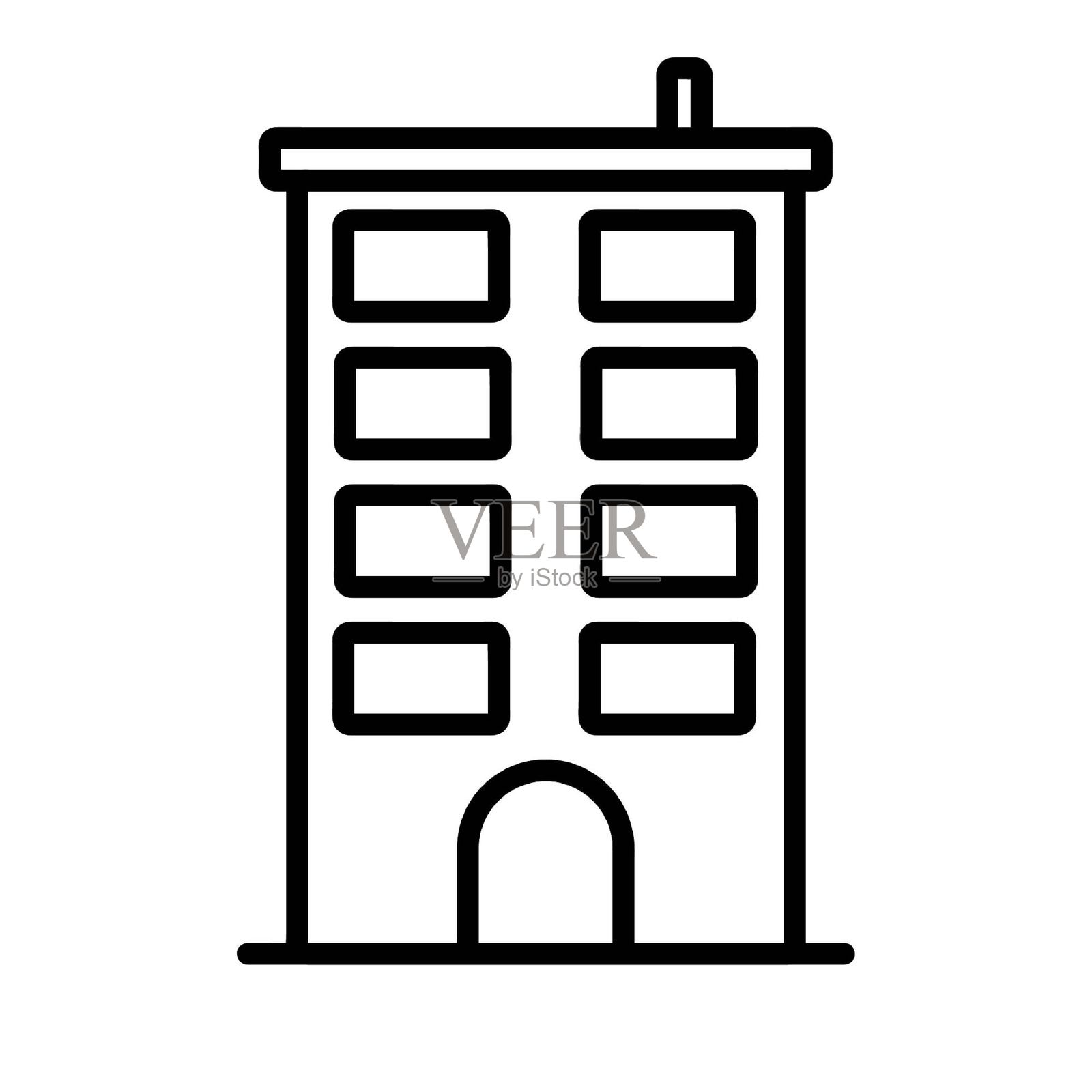 家居矢量图标符号图形独立标志网页图标设计插画图片素材