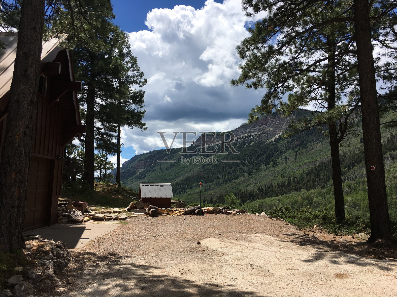 风景如画的山景照片摄影图片