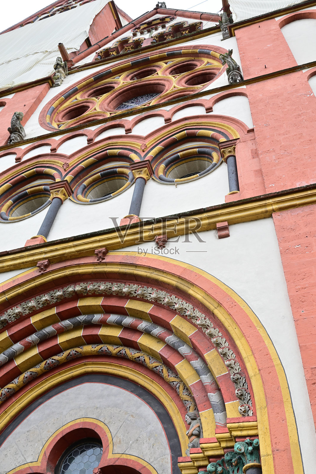 德国林堡的林堡大教堂照片摄影图片