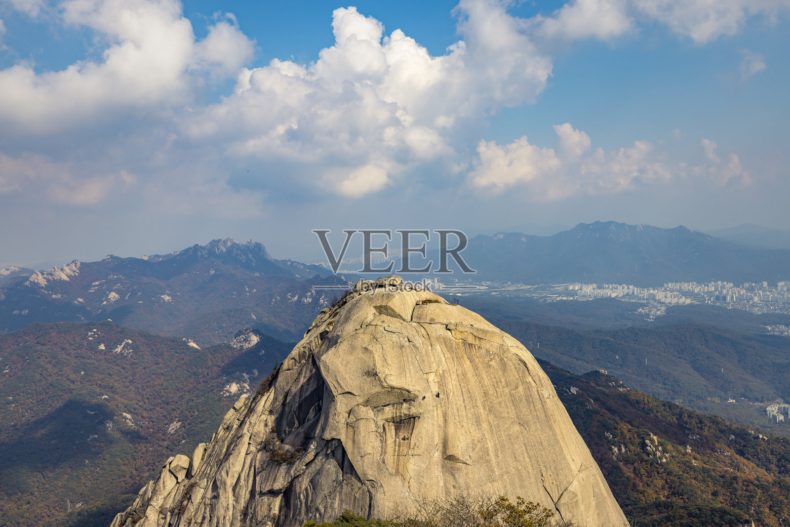 北汉山国家公园,首尔,韩国照片摄影图片