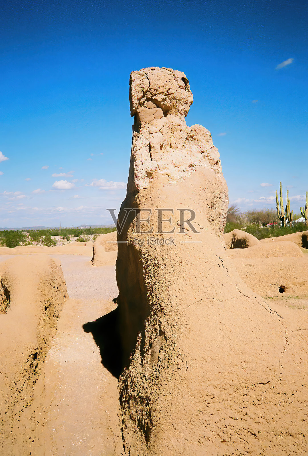 古代卡萨格兰德遗址国家纪念碑的电影照片摄影图片