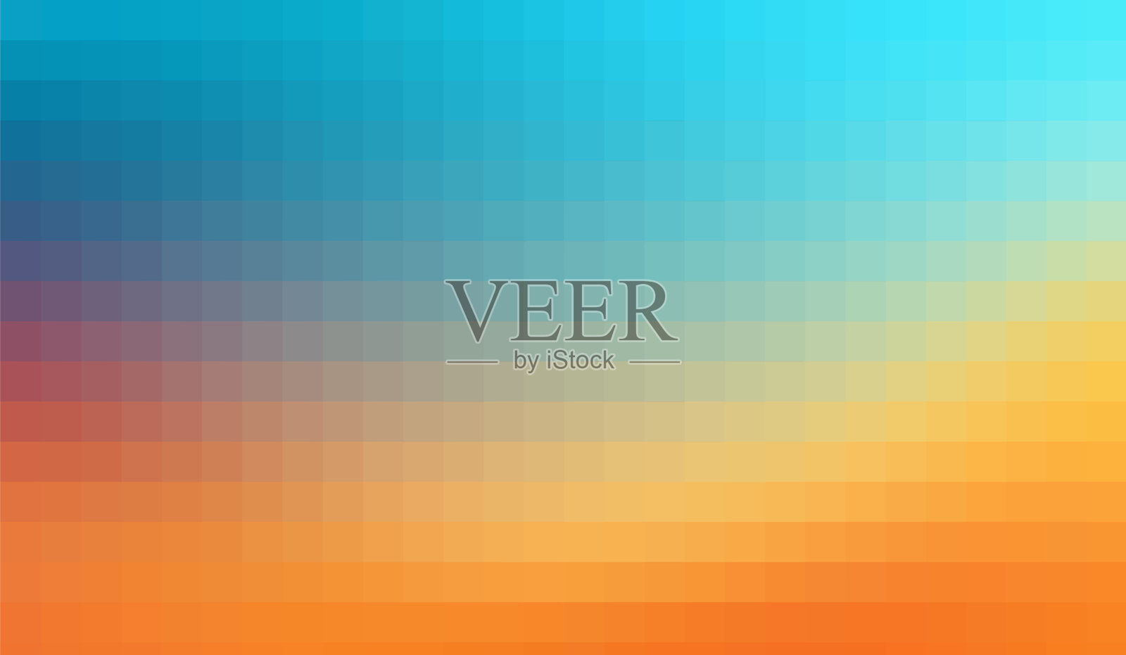 彩色渐变抽象背景,带有像素化效果。可用于网页设计、图形设计项目、演示文稿或作为媒体和营销内容的背景。EPS 10。矢量插图插画图片素材