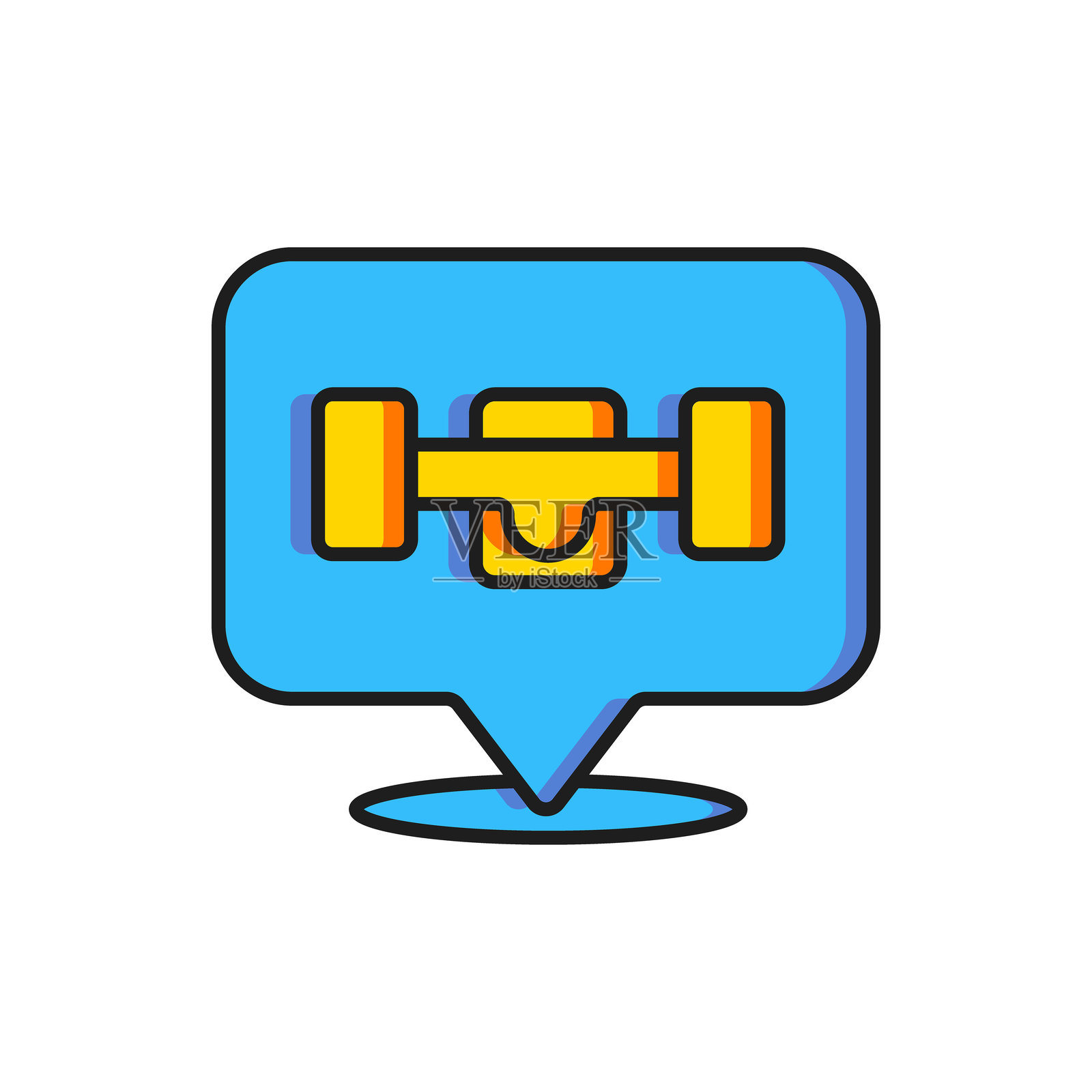 彩色滑板轮子图标,背景为白色。滑板悬挂。滑轮。扁平填充轮廓风格,带阴影。矢量图。插画图片素材