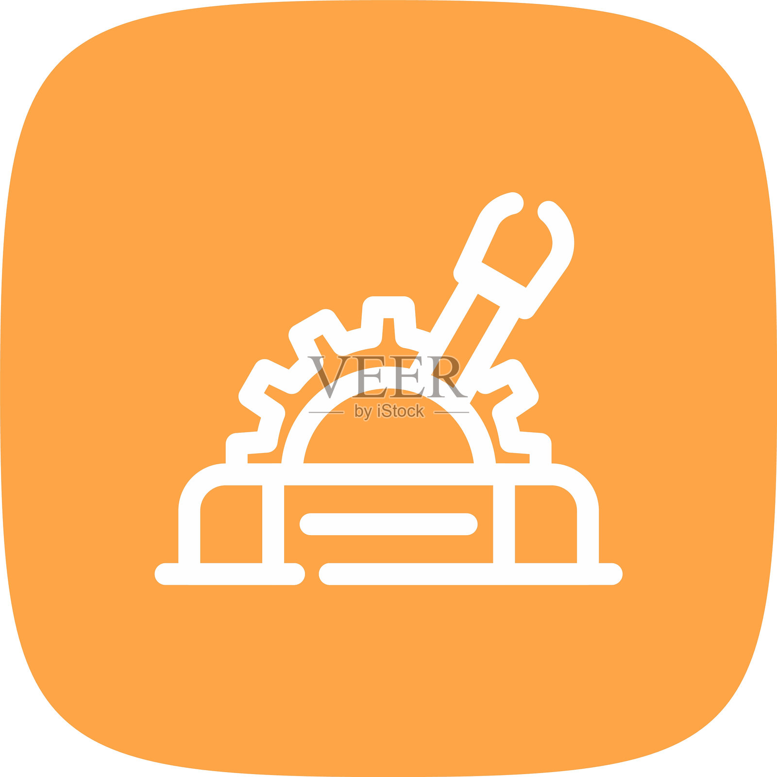 杠杆图标插画图片素材