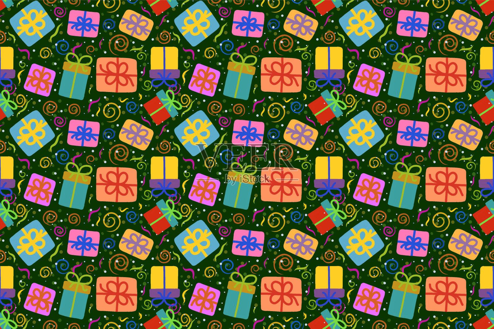 圣诞节图案插画图片素材