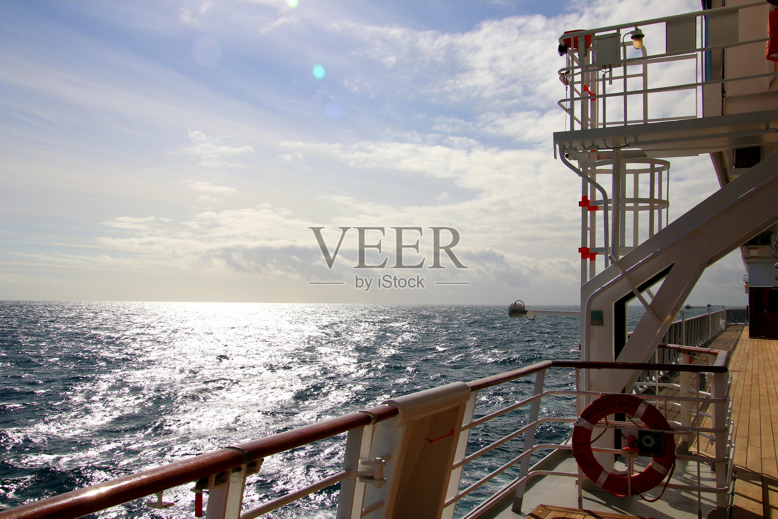 海洋与天空的美丽景色照片摄影图片