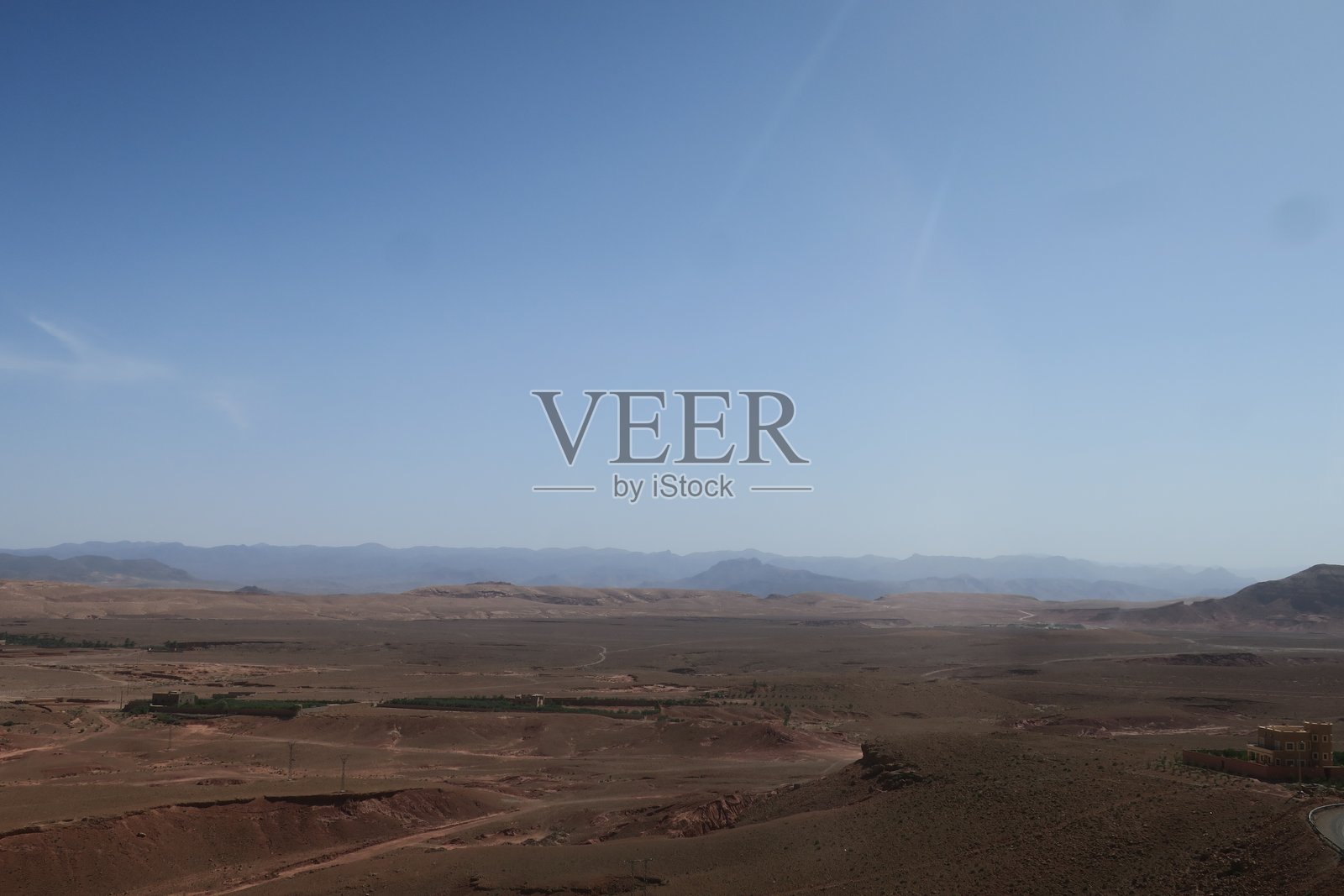 沙漠 - 从高处俯瞰的景色照片摄影图片