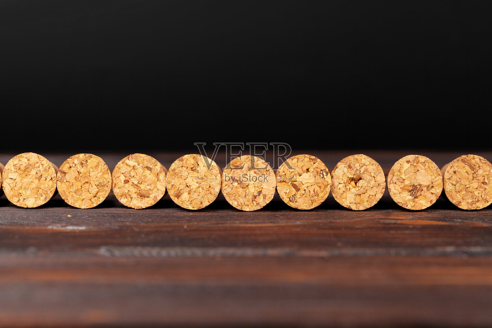 一组酒塞的特写镜头照片摄影图片