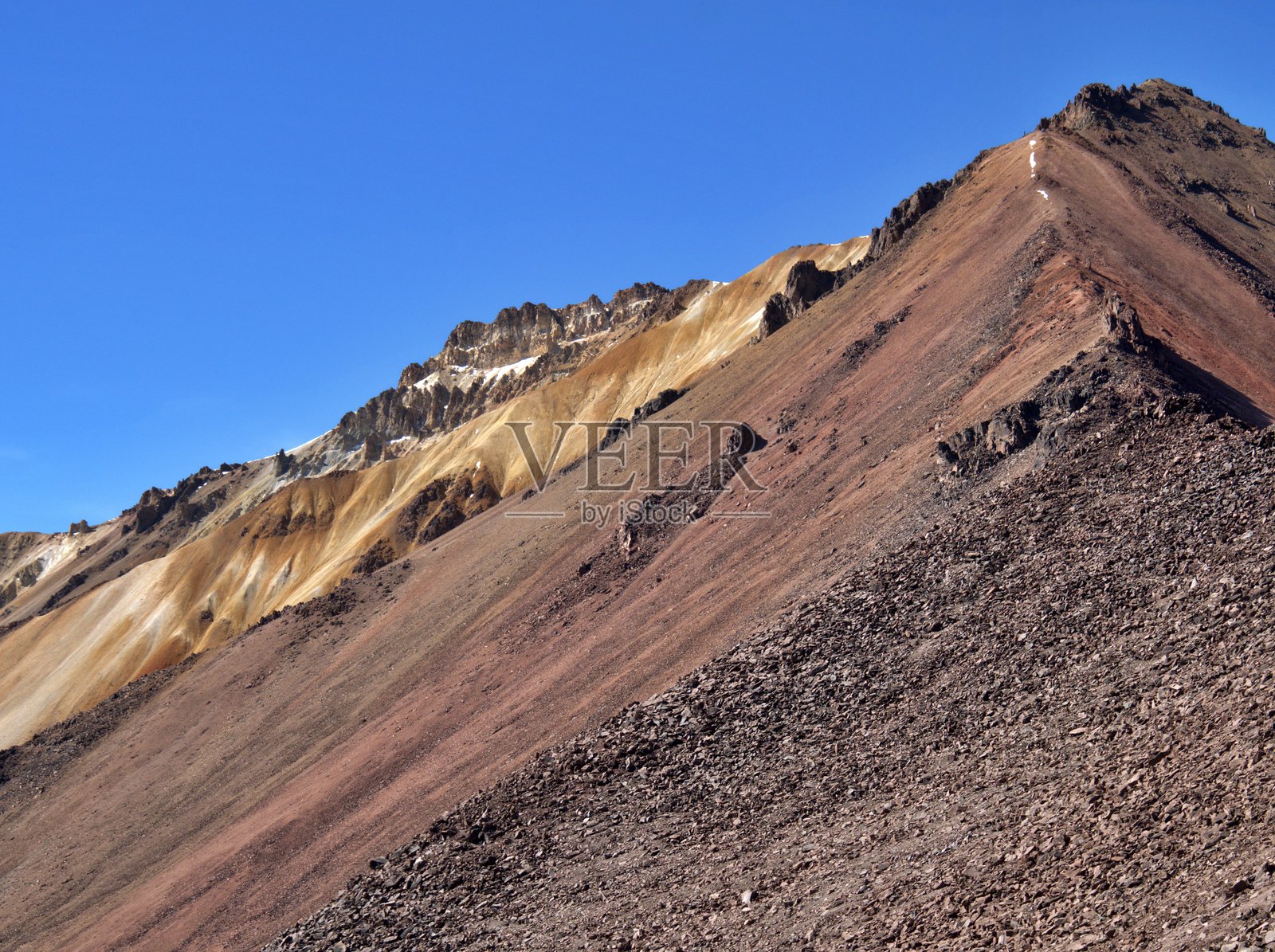彩色山脊照片摄影图片
