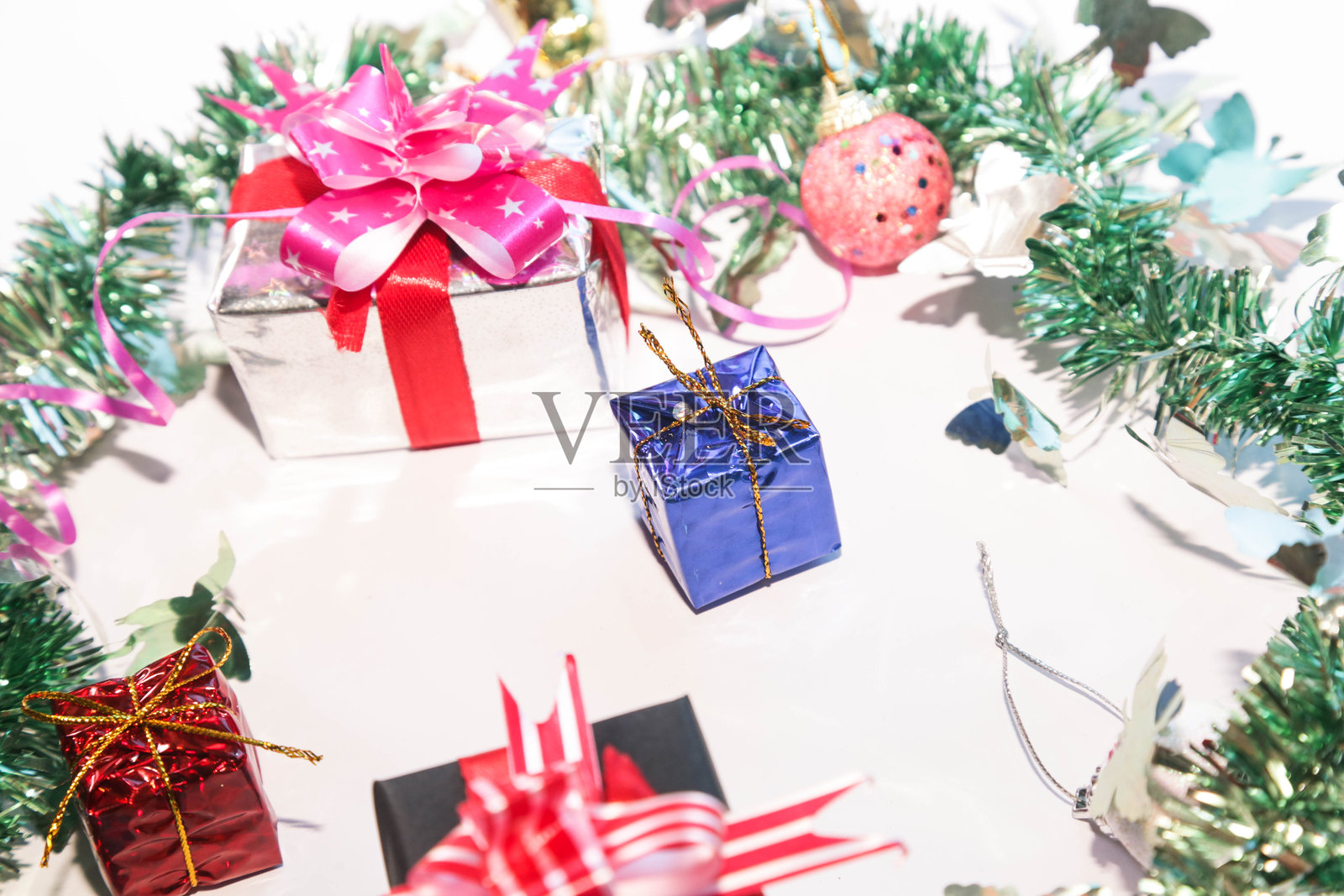 圣诞节问候装饰背景照片摄影图片