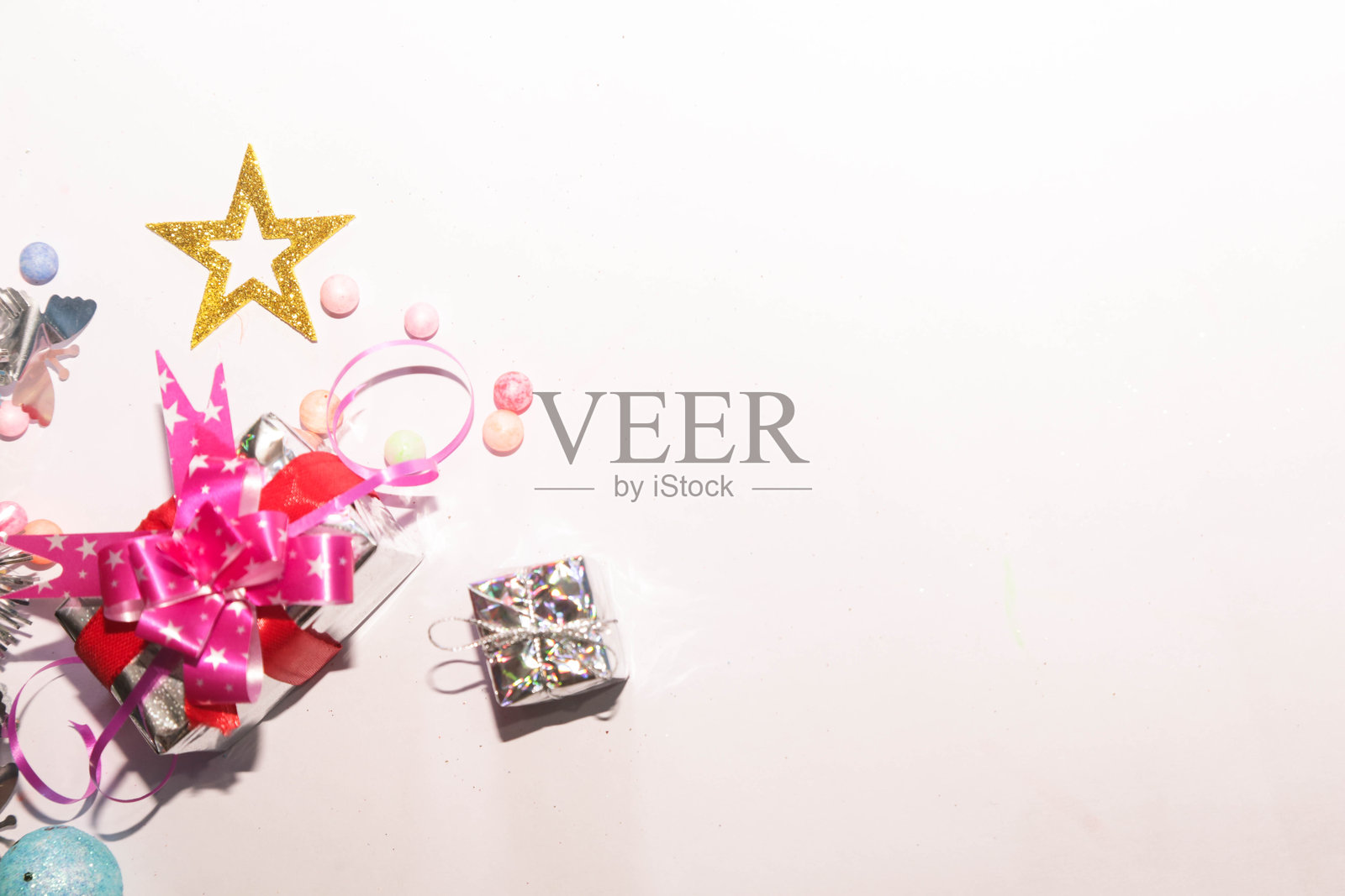 圣诞节问候装饰背景照片摄影图片