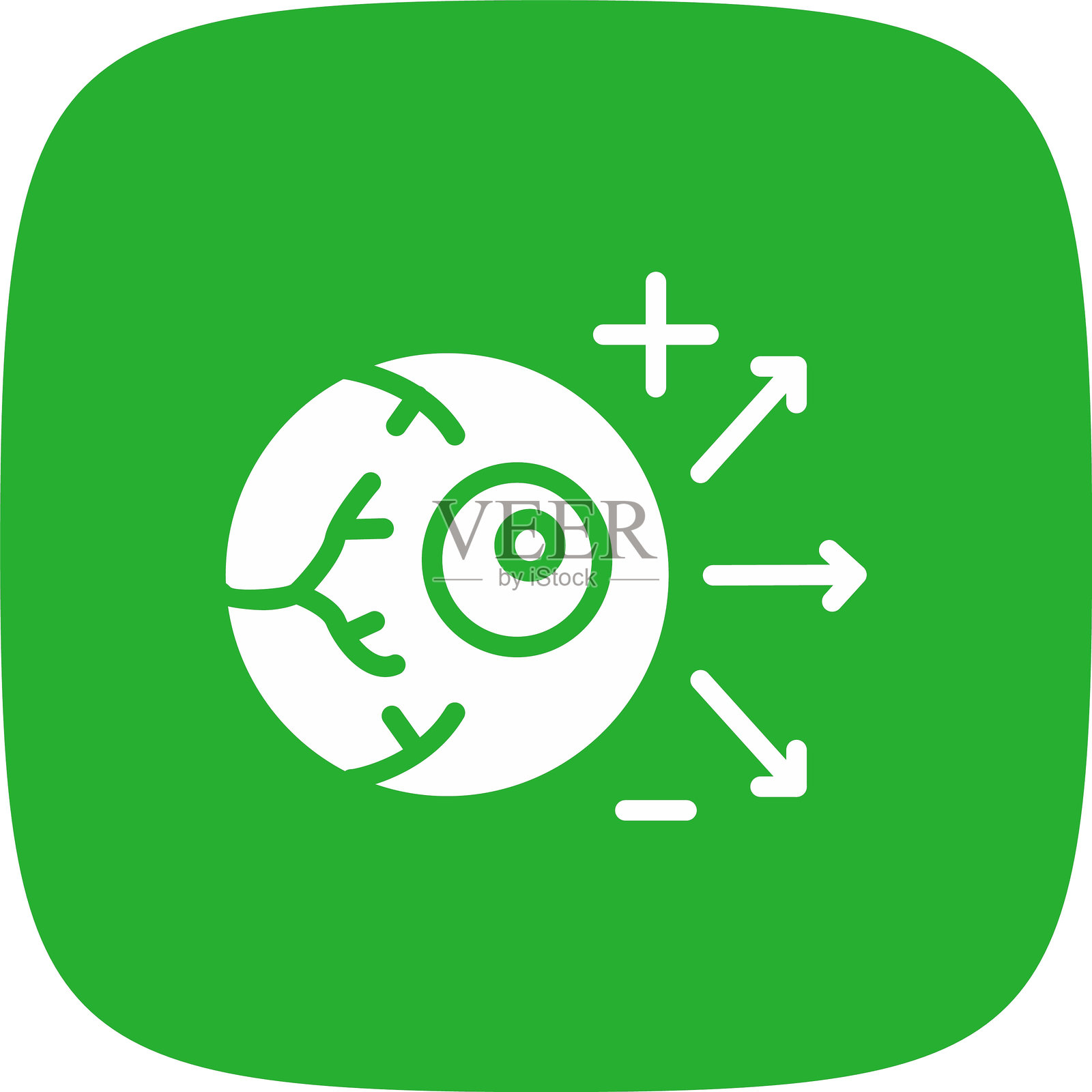 远视图标插画图片素材