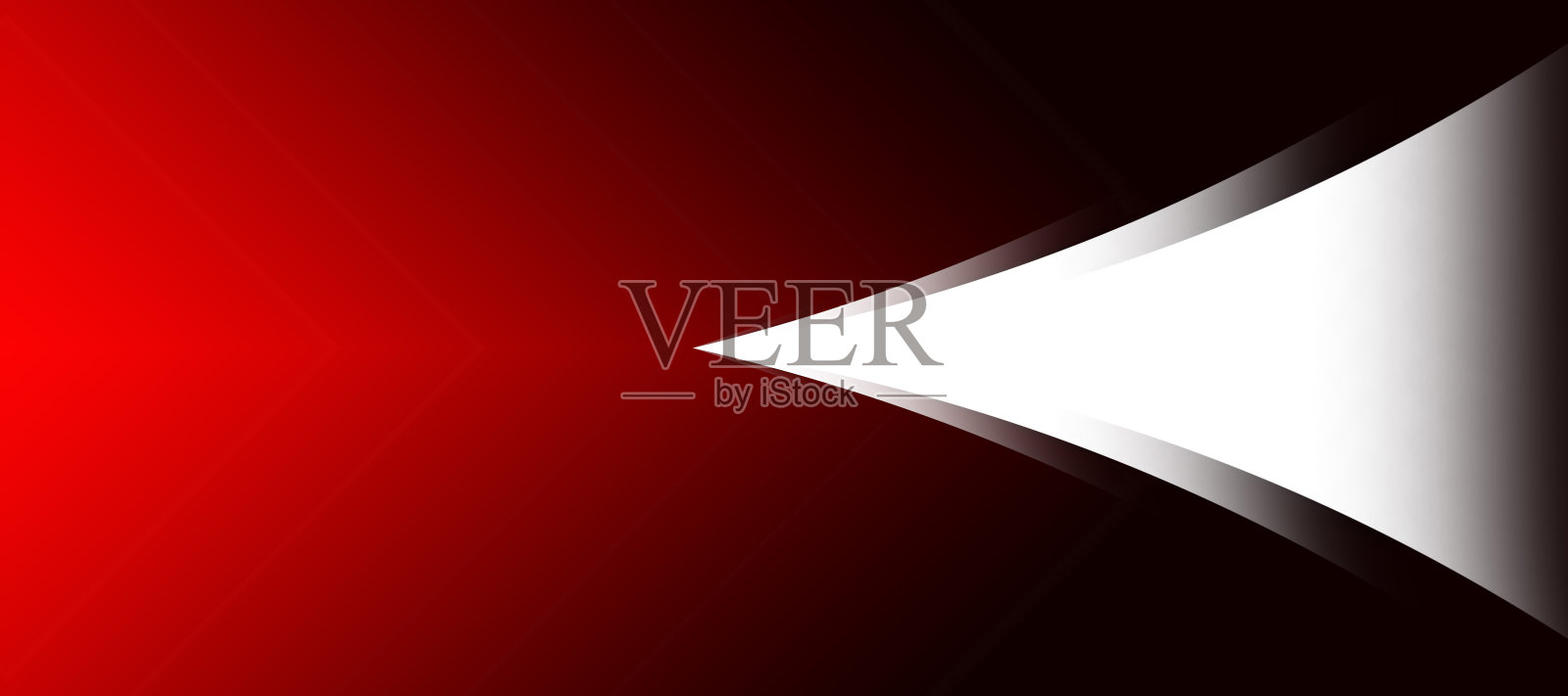 白色箭头与发光的红色抽象背景插画图片素材