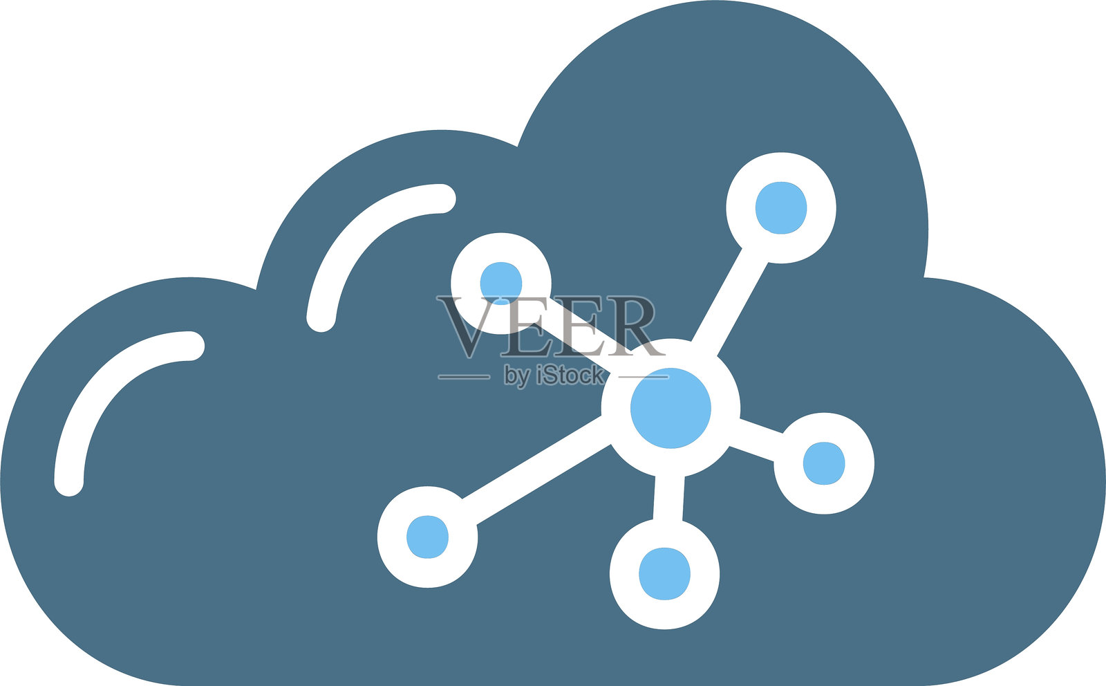 网络图标双色图形插画图片素材