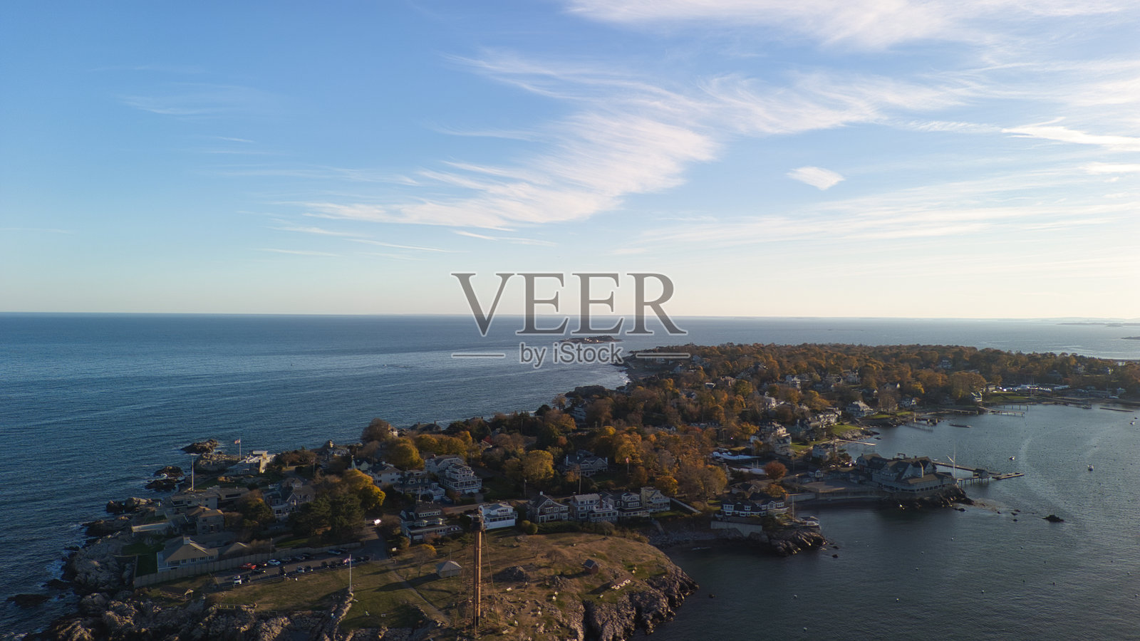 半岛的天空视角照片摄影图片