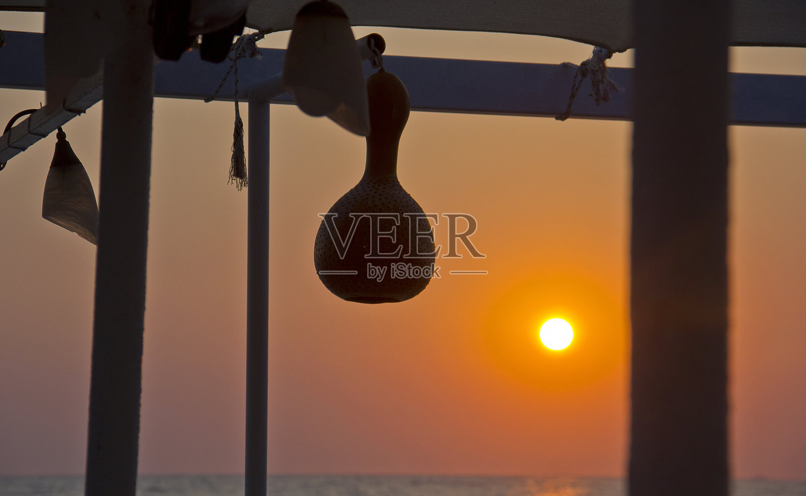 土耳其爱琴海的日落照片摄影图片