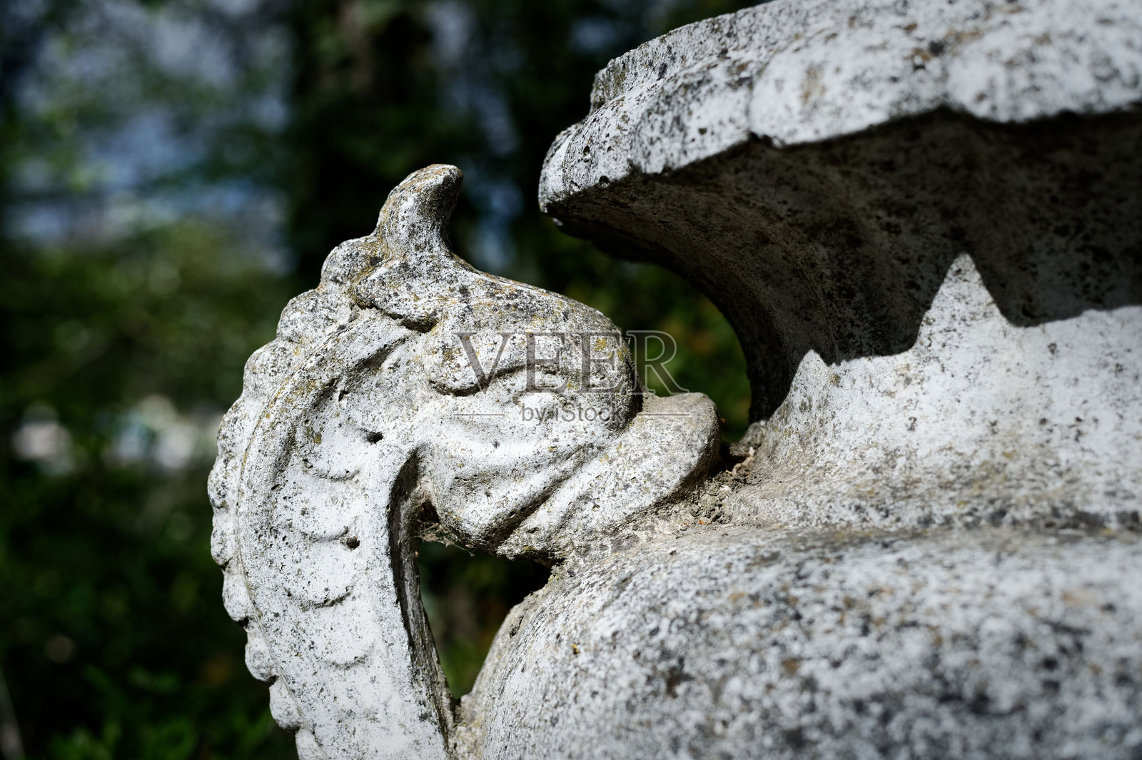 风化的石雕特写照片摄影图片