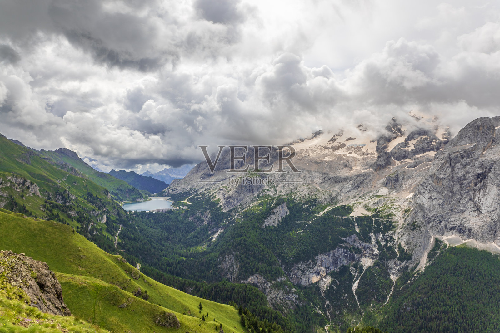 令人惊叹的多洛米蒂山脉照片摄影图片