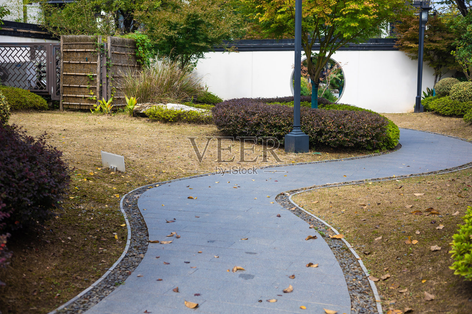 中国传统园林建筑照片摄影图片