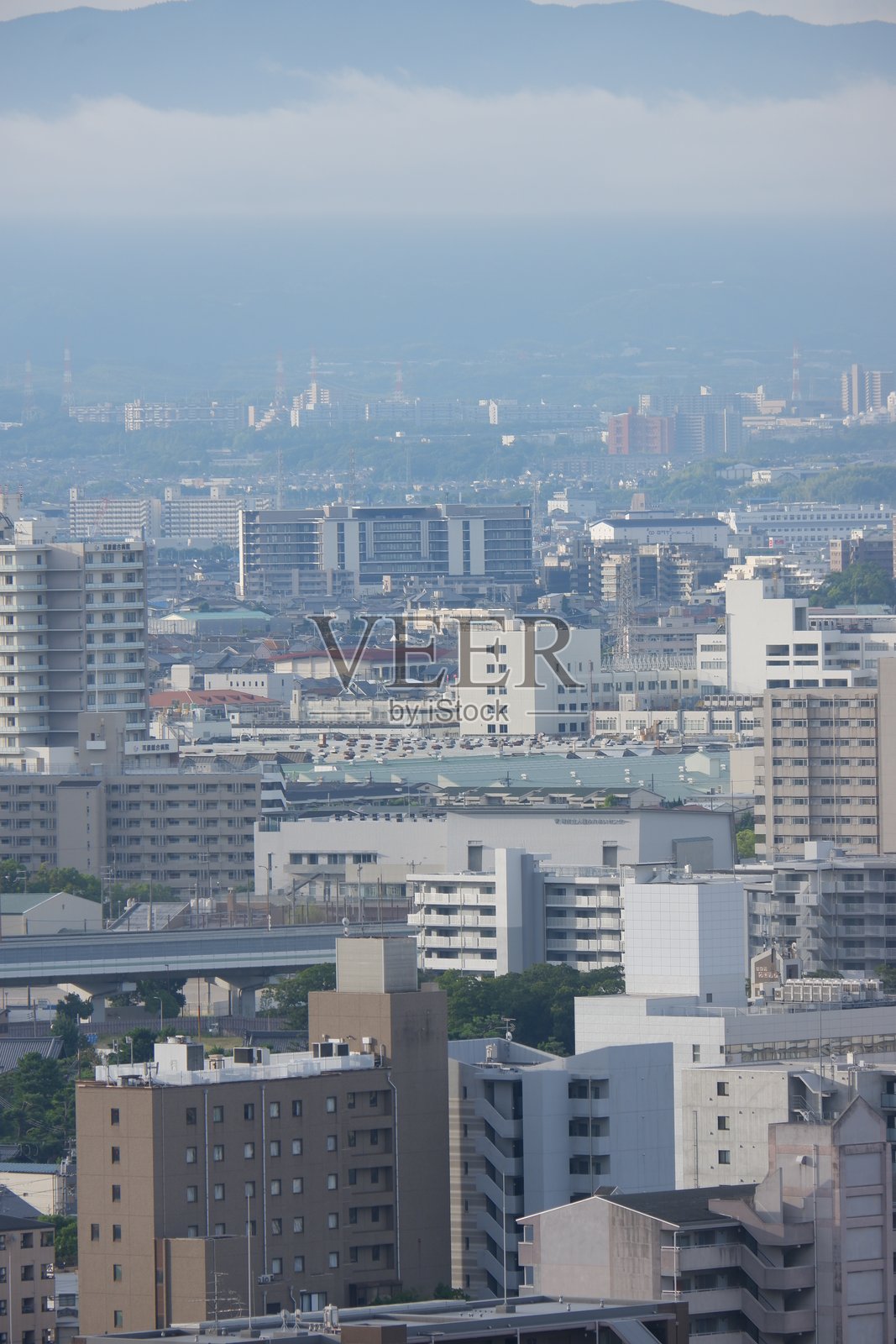 日本大阪天际线,建筑和高层建筑照片摄影图片