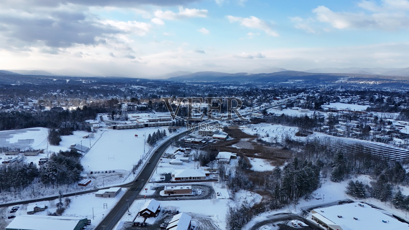 拉特兰,佛蒙特州照片摄影图片
