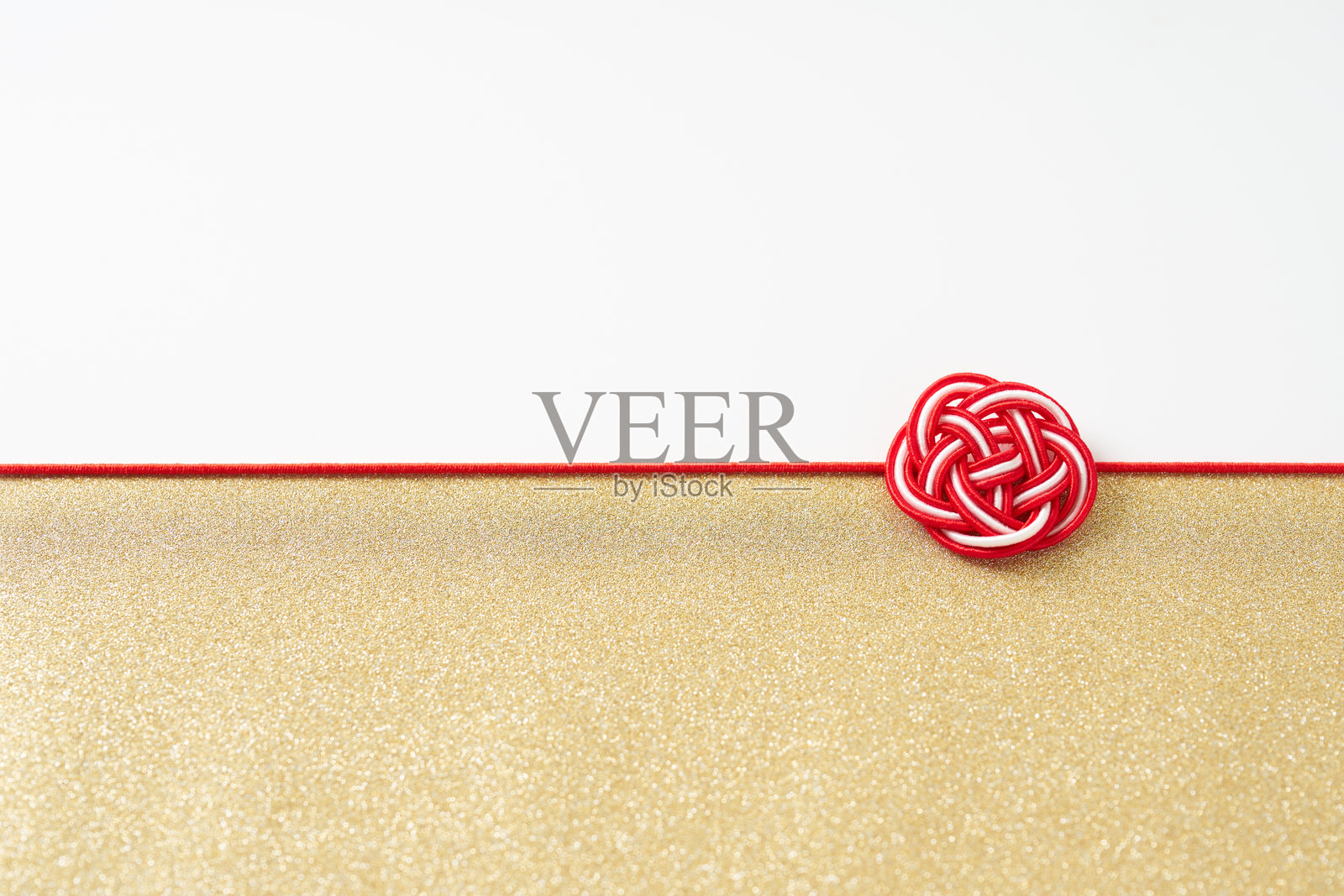 传统日本水引(梅结)图像照片摄影图片