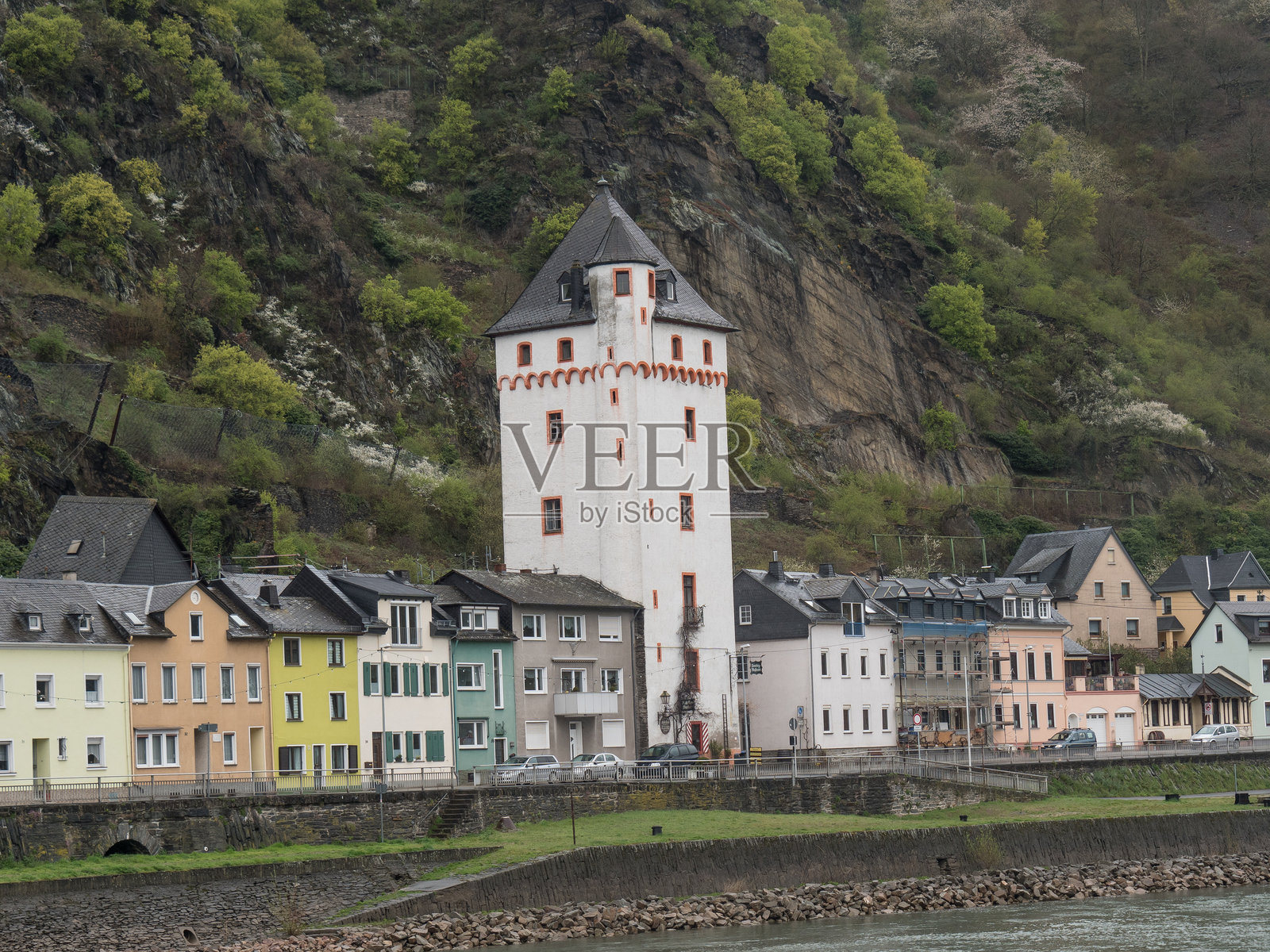 莱茵河游船照片摄影图片