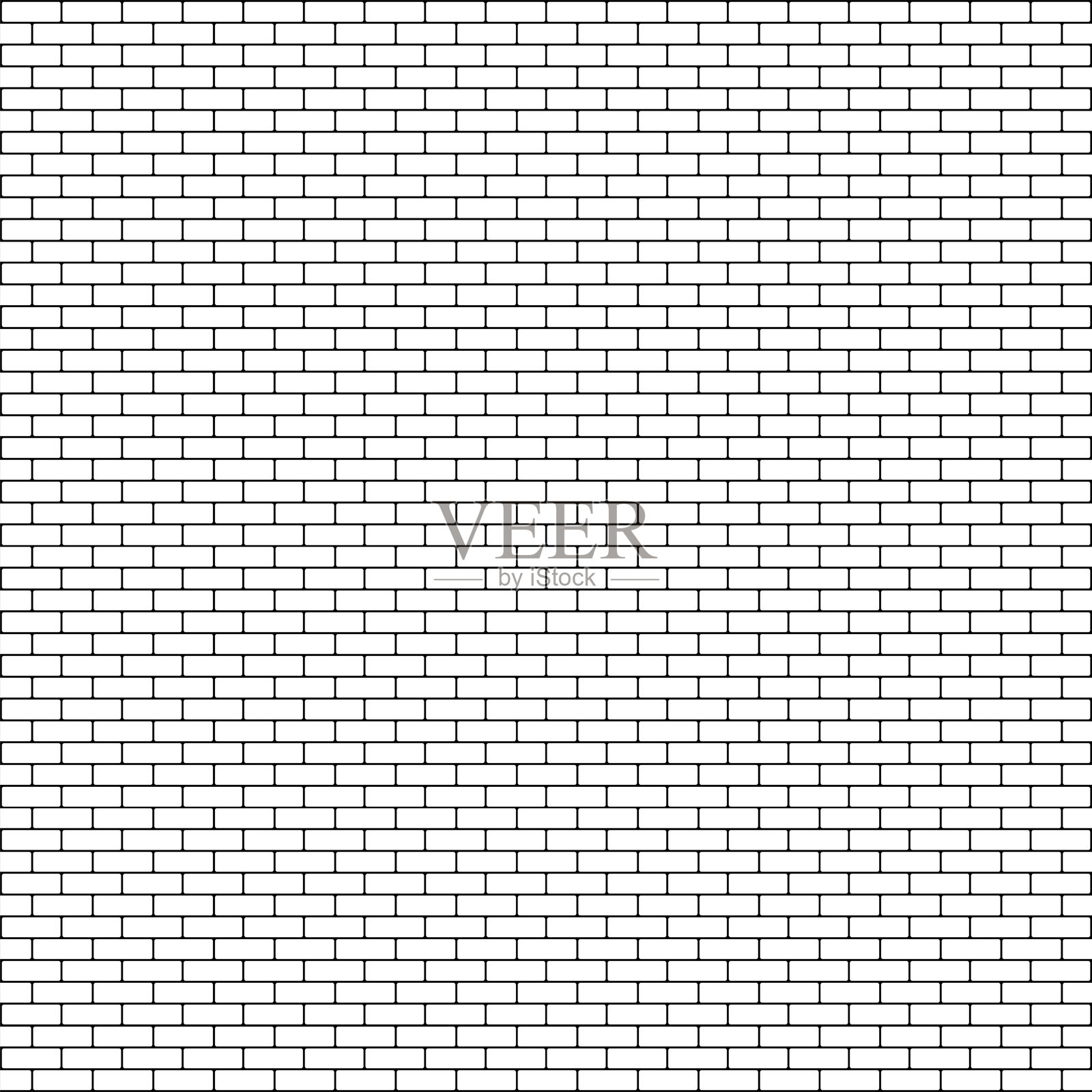 白色砖墙,浅灰色砖墙,砖墙背景。插画图片素材