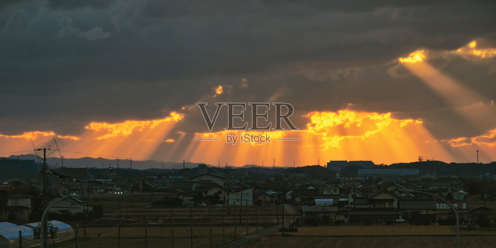 天使的梯子或雅各的梯子照片摄影图片