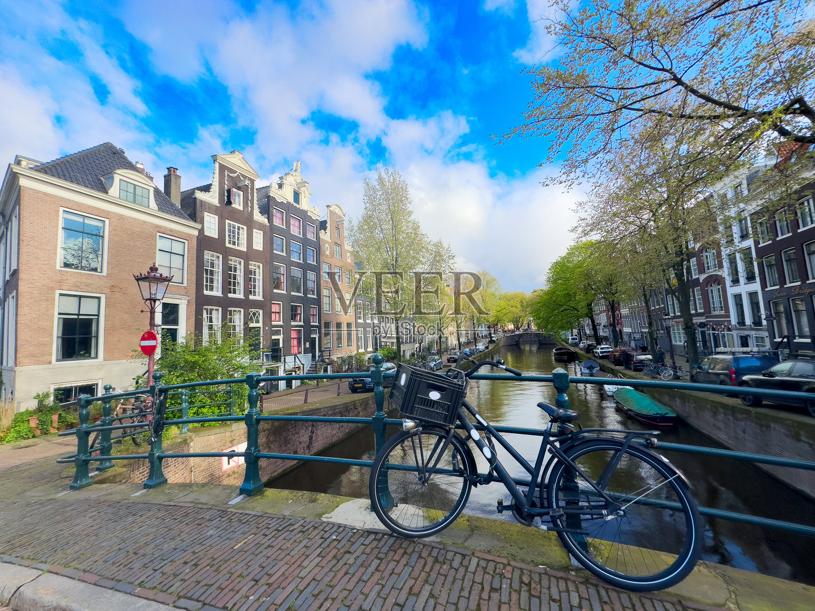 阿姆斯特丹的房屋照片摄影图片