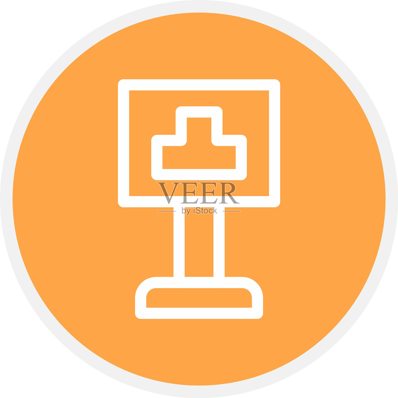 交叉口图标插画图片素材