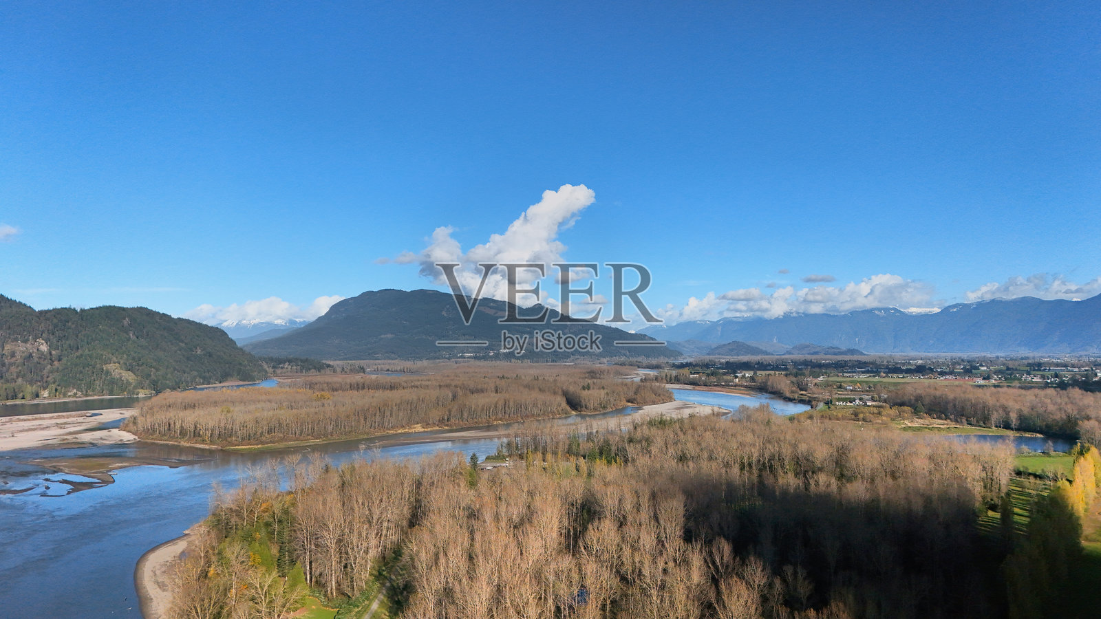 不列颠哥伦比亚省奇利瓦克的岛屿22区域公园照片摄影图片