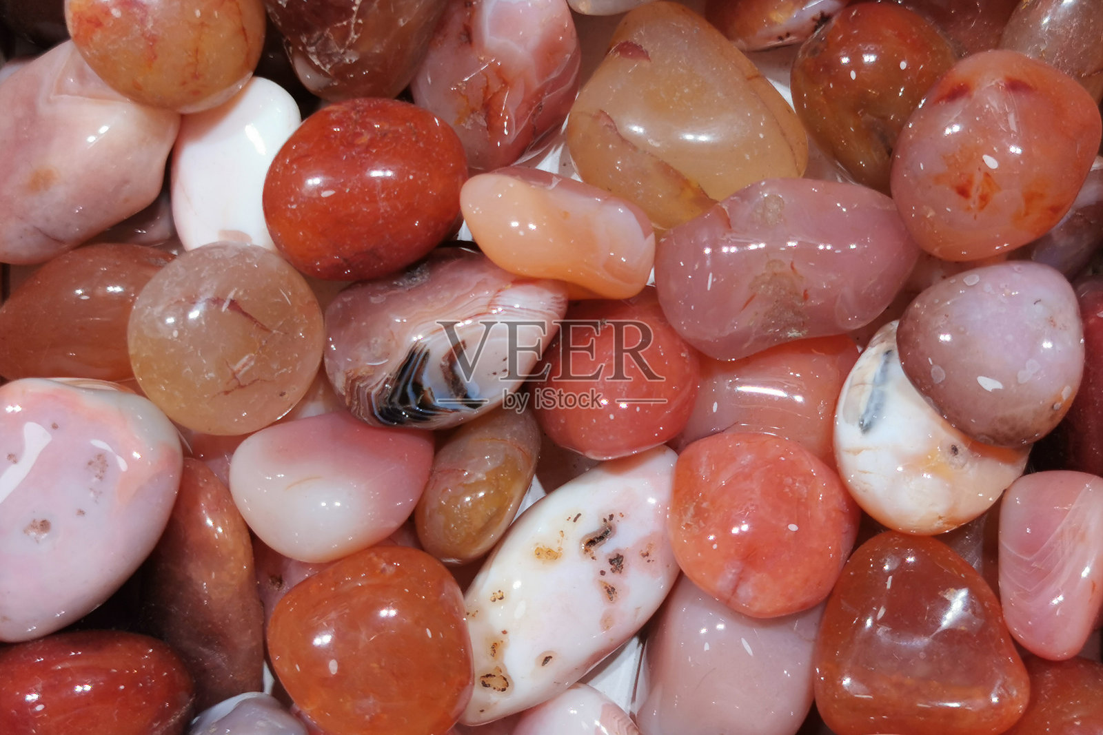 红玛瑙矿物收藏照片摄影图片