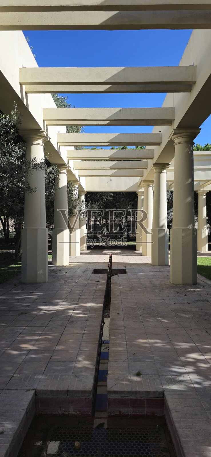 图里亚花园照片摄影图片