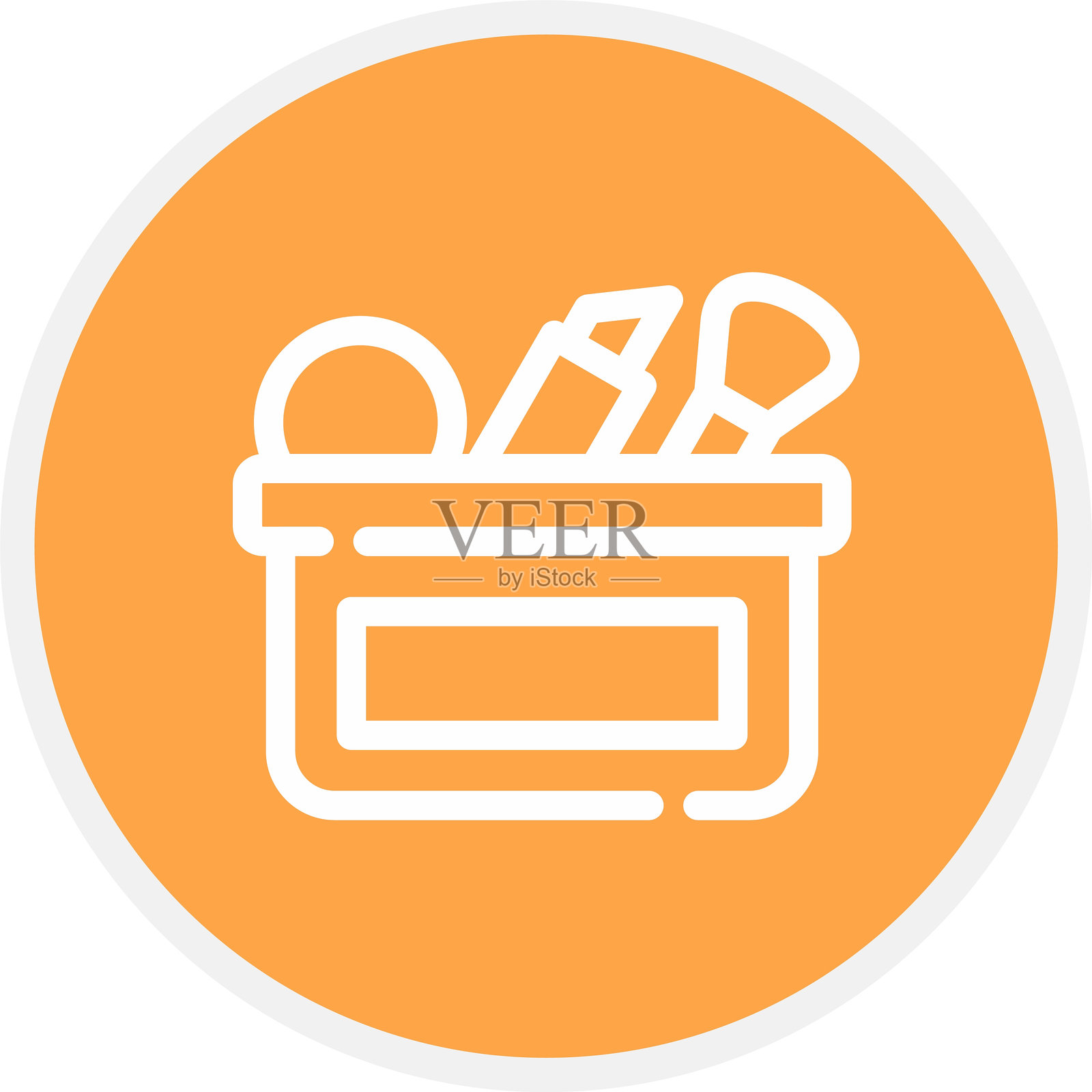 化妆包图标插画图片素材