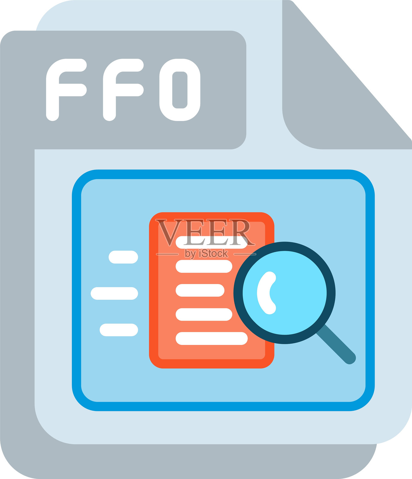 FFO 平面矢量图标设计插画图片素材