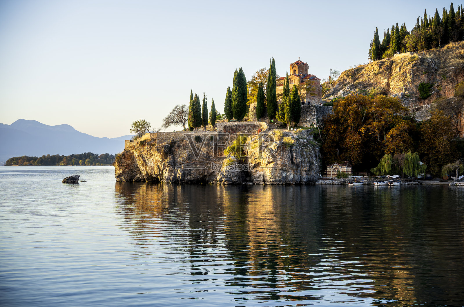 北马其顿的奥赫里德风景照片摄影图片