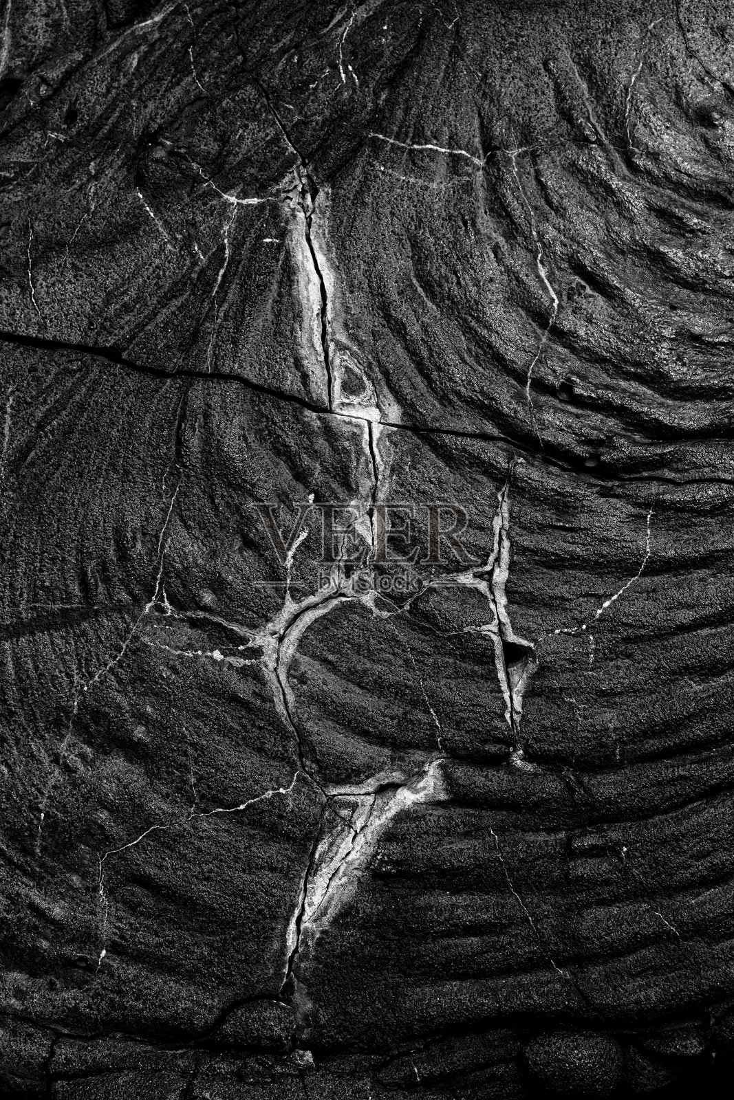 黑色火山熔岩形成圣地亚哥岛,Galà pagos,厄瓜多尔。照片摄影图片