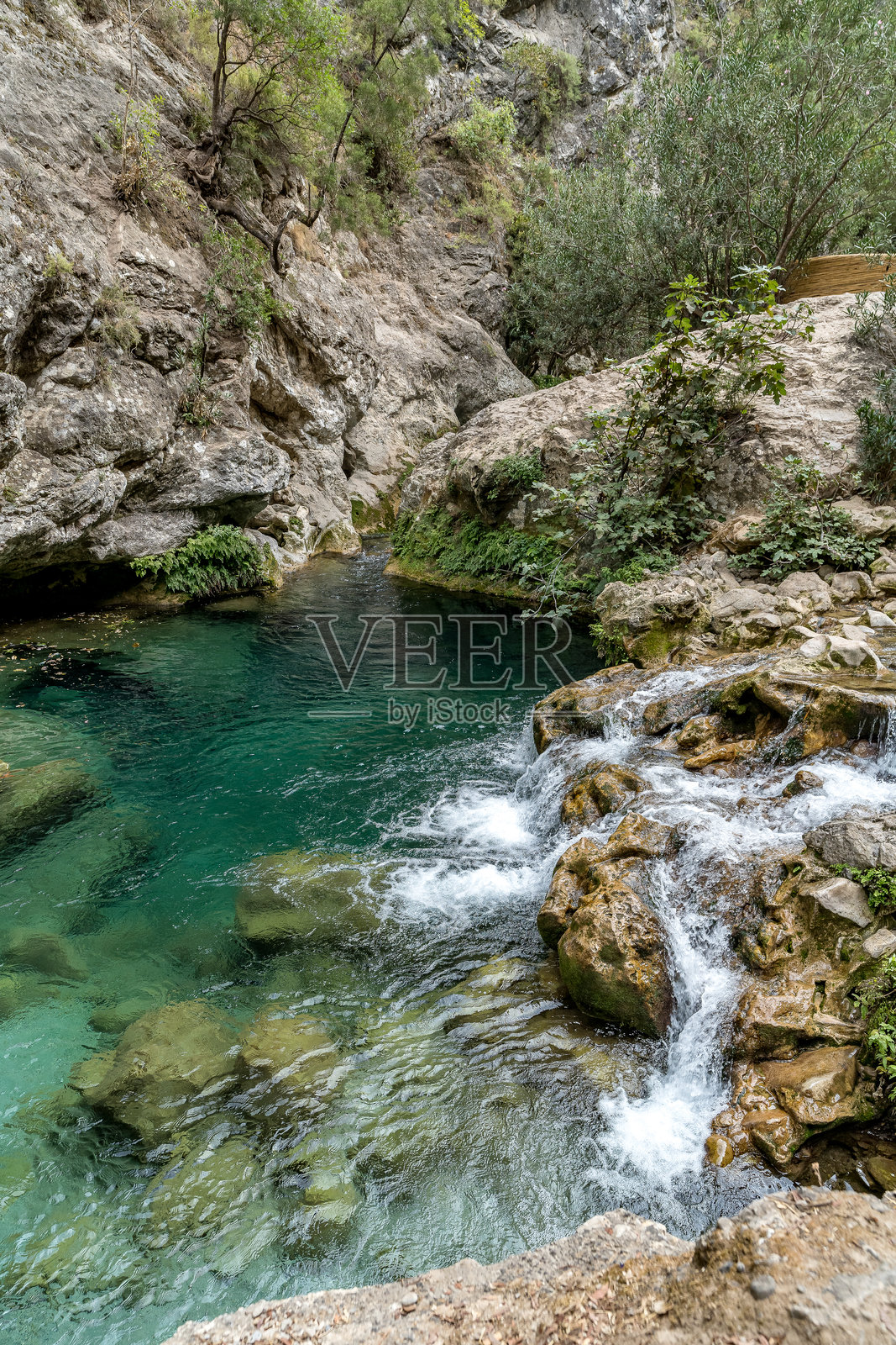 摩洛哥的阿克乔尔瀑布照片摄影图片