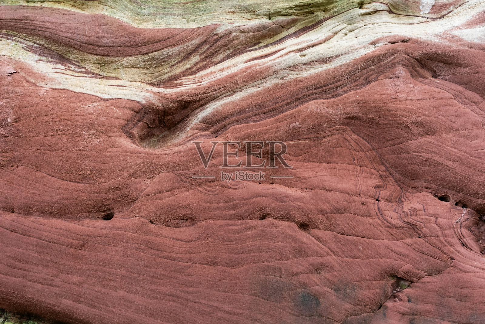 切斯特,柴郡,英格兰,英国的风化砂岩特写照片摄影图片