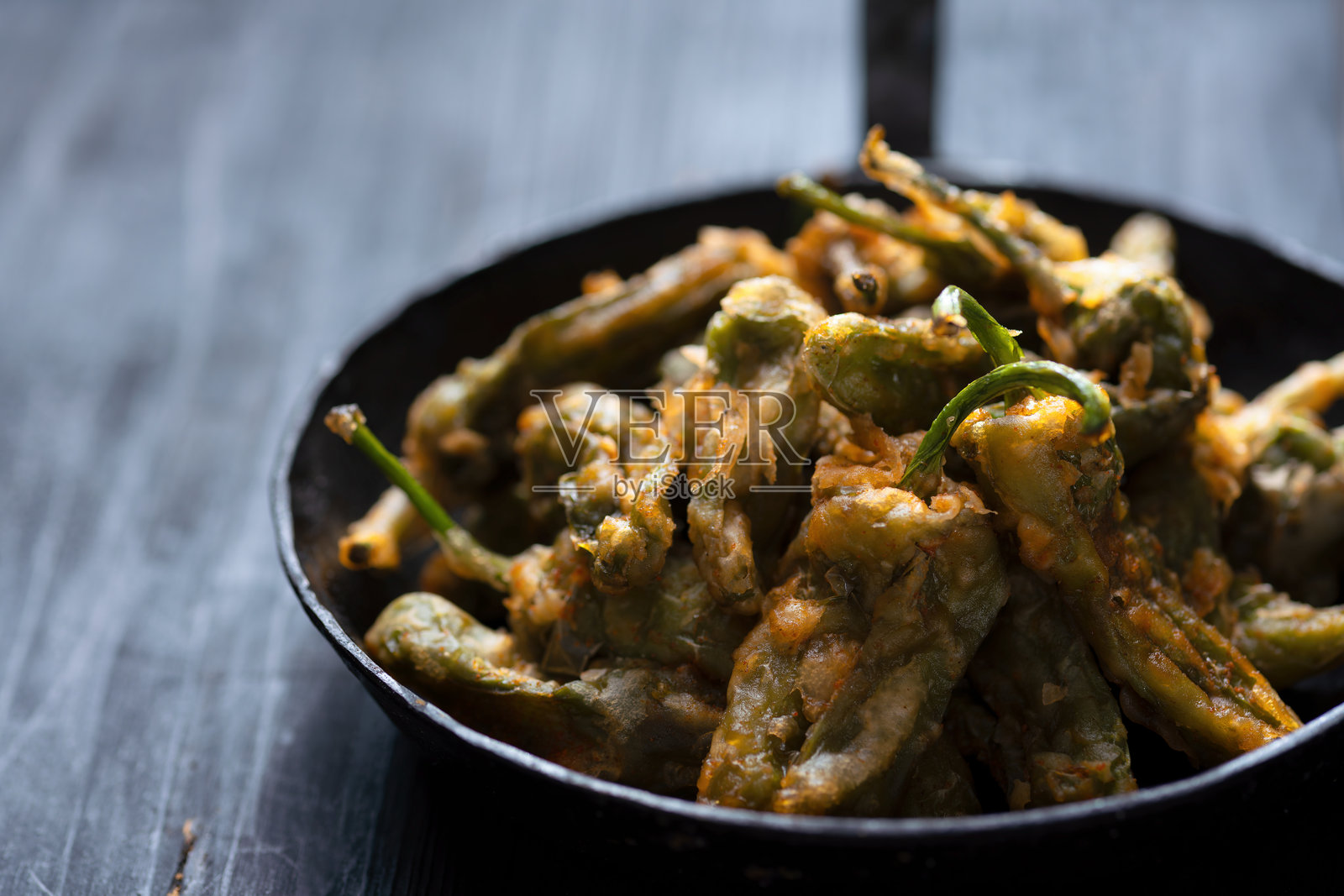 西班牙帕德龙辣椒照片摄影图片