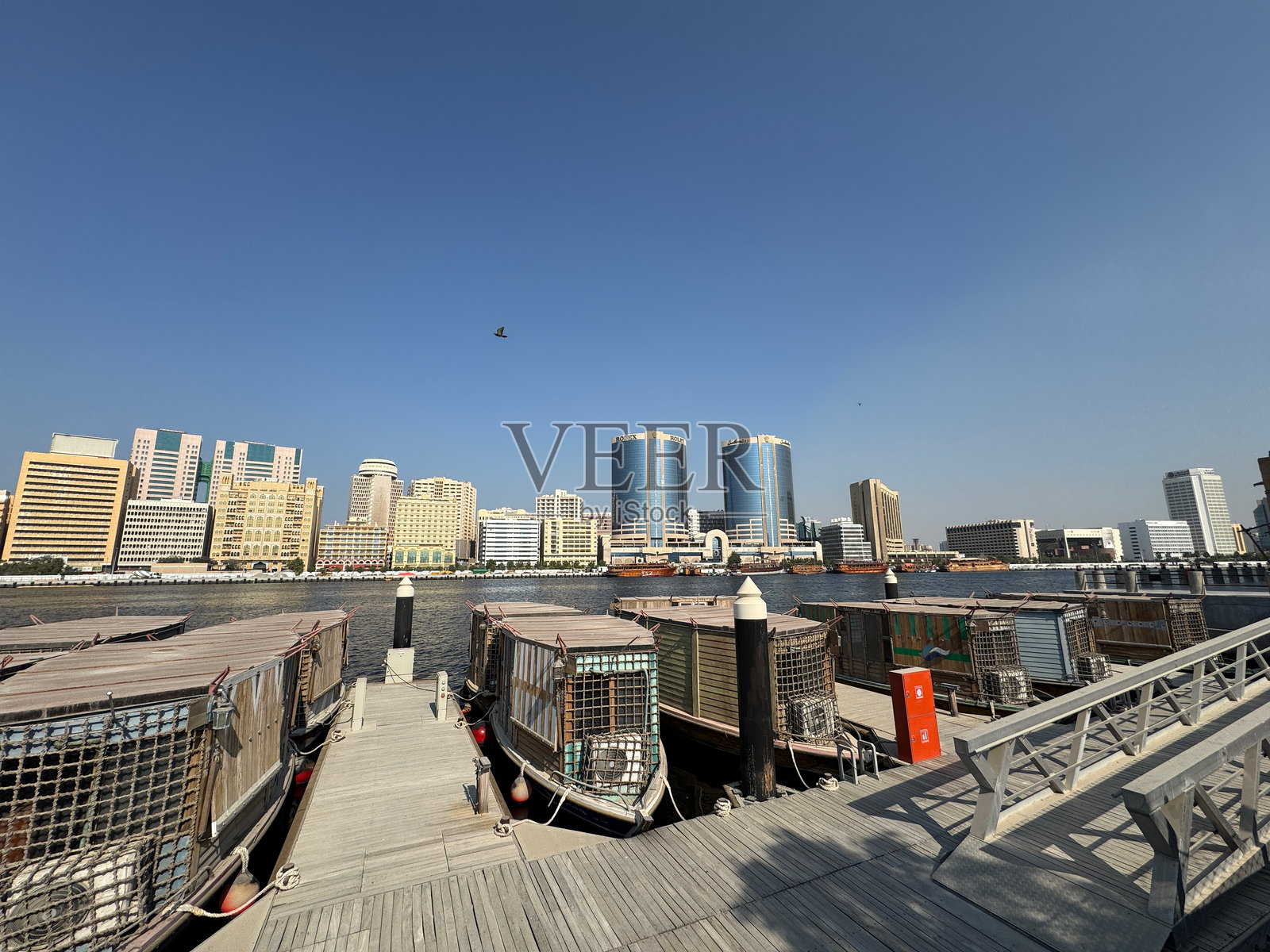 迪拜老城照片摄影图片