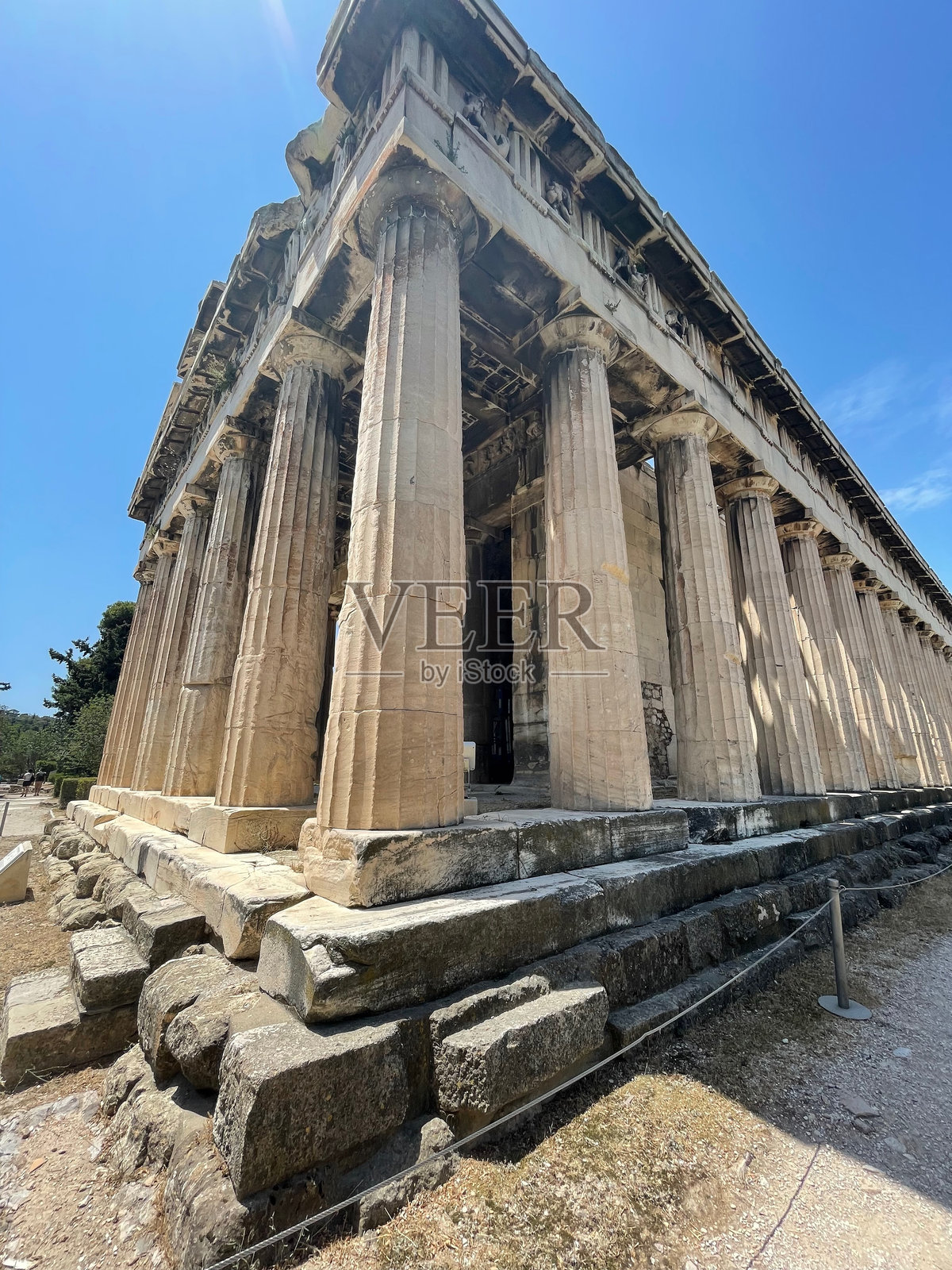 赫淮斯托斯神庙照片摄影图片