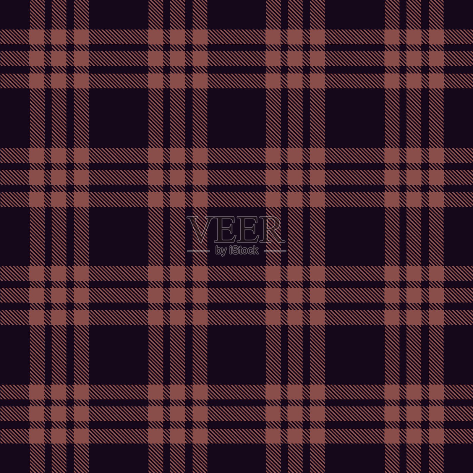 棕色和黑色的无缝格子图案照片摄影图片